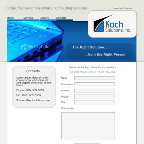 $500.00 Website template (Design only) Design by woochoochinchill