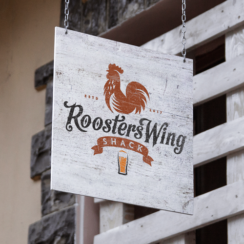 Design a logo for "Roosters Wing Shack" Design réalisé par Siv.66