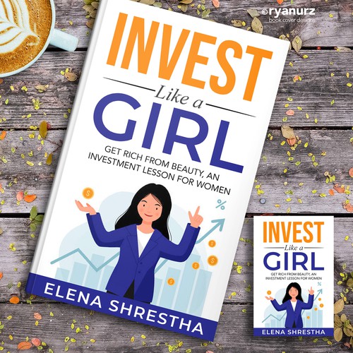 Book Cover for Teaching Girls to Invest Design by ryanurz