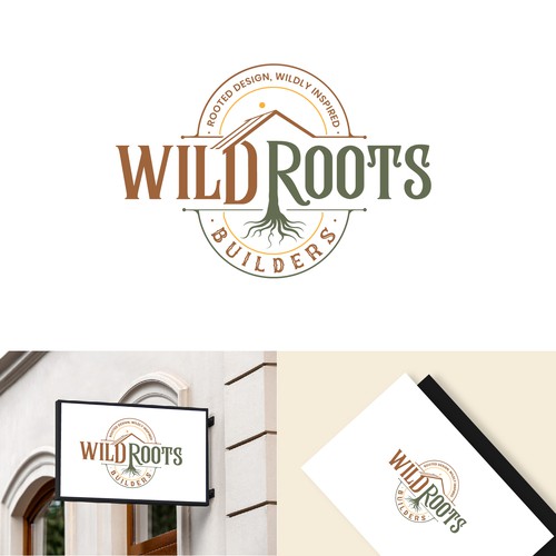 Design di Logo for Wild Roots Builders – Eco-Friendly, Whimsical Outdoor Spaces di websmartusa