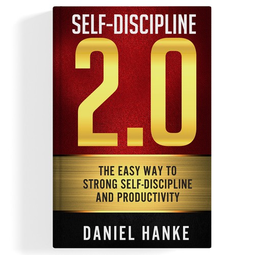 Book cover for a book about SELF-DISCIPLINE Design by Yesna99