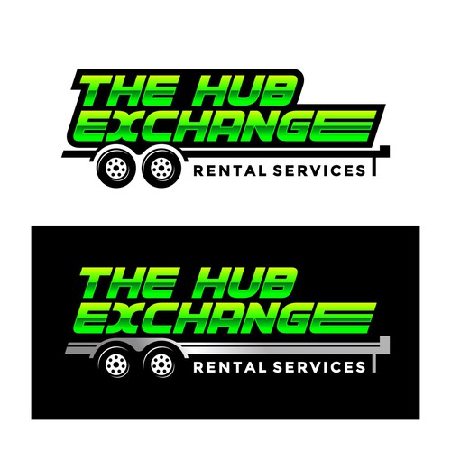 logo for trailer rental service for all trailer types Design by @Z Design