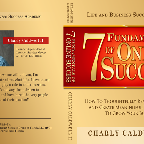 Help Charly Caldwell's Life & Business Success Academy with a new book or magazine design