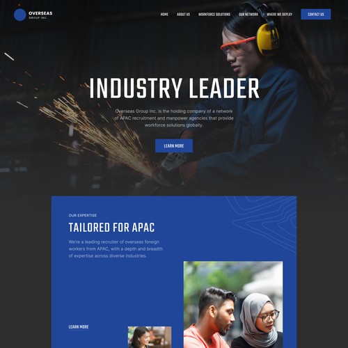 Web page design contest entry by Suke Tran