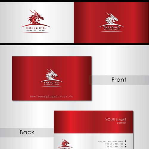 Financial company needs new logo and name card design! Design réalisé par akmal_erfan