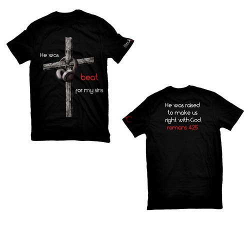 We need help creating a fresh t shirt design for our new company Rock JC Design by Mothrich
