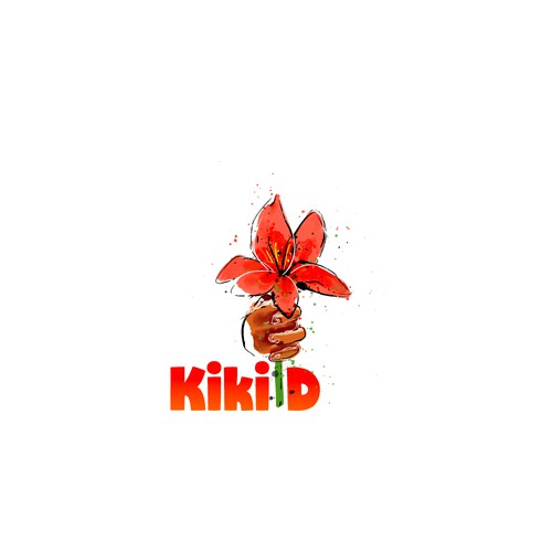 99d Homegrown - Kiki D Childrens Album Logo Design by Ava N Garda