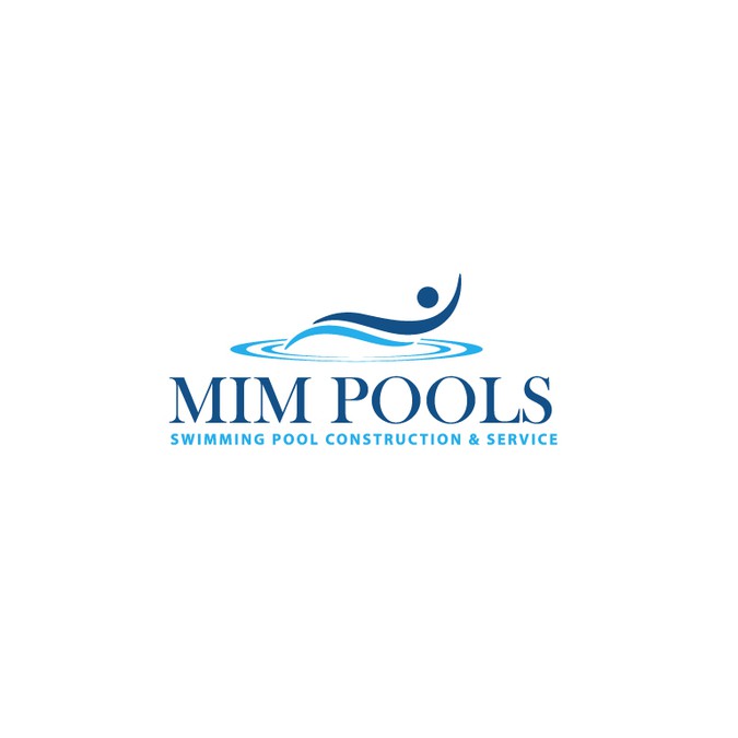 design logo for Swimming pool construction and service company MIM ...