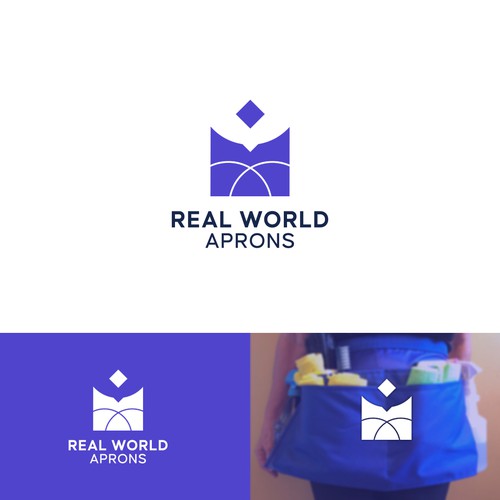 Real World Aprons Logo Design by shyt