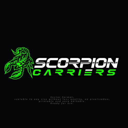 Scorpion Carriers - Trucking Company Design by NEXNEX