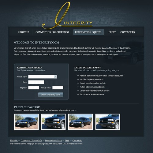 Airport Transportation Service - Uncoded Template - $210 Design by cpr