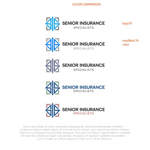 Create a bold and professional logo for a thriving health insurance agency. Design by DreamyDezines