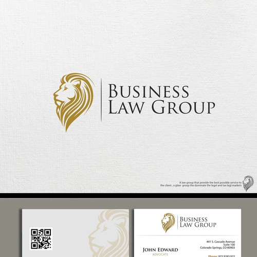Strong and Innovative Logo for a Dominating Business Law Firm - The Test of Awesomeness! Design by khingkhing