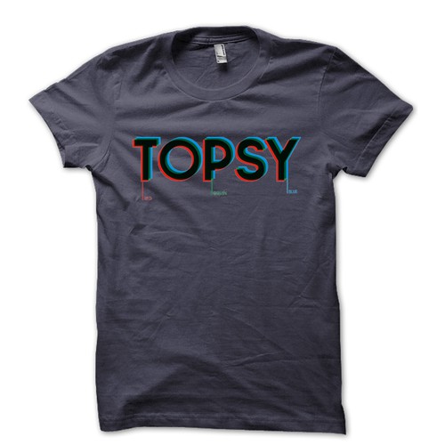 T-shirt for Topsy Diseño de inari