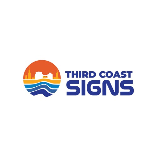 New vibrant business logo and branding for a sign making company serving Chicago Design by Azwar_Design®