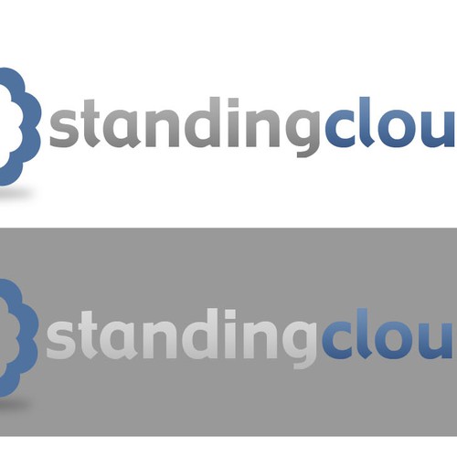 Papyrus strikes again!  Create a NEW LOGO for Standing Cloud. Réalisé par vincentchristopher