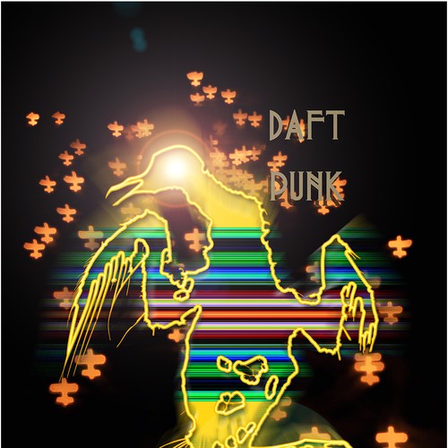 99designs community contest: create a Daft Punk concert poster Design réalisé par Penline