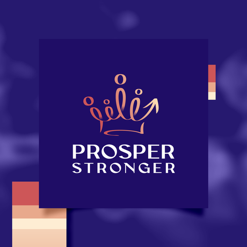 Prosper Stronger Logo Design by dznWILD