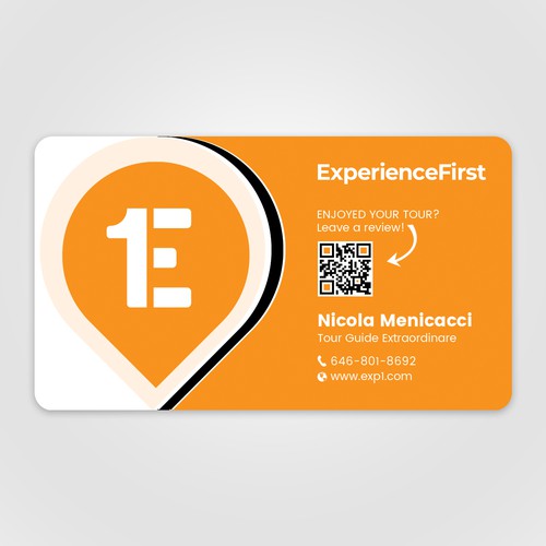 One-Sided Business Card Design for Travel Company Design by ™SF_Design™