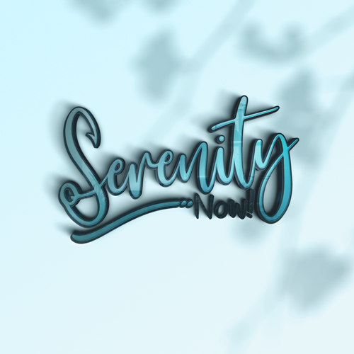 Boat Name Logo    ( Serenity Now! ) Design by Runfitri