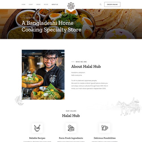 Web page design contest entry by sandy#ogma