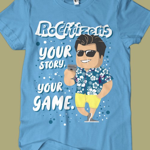 Create A Unique T Shirt Graphic For Popular Roblox Game Rocitizens T Shirt Contest 99designs - design roblox clothing for you by tzbrand