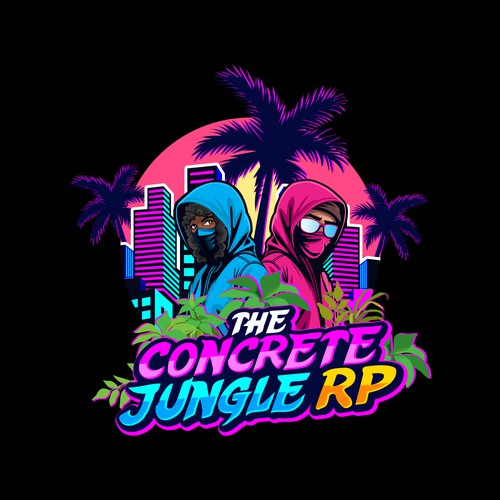 Make a logo for our FiveM Server "The Concrete Jungle" Design by Rocket_Racoon