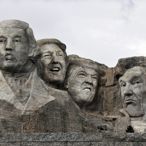 Mount Trumpmore | Illustration or graphics contest