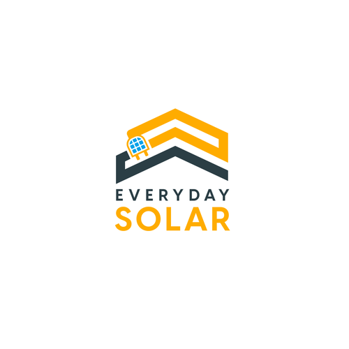 Everyday Solar Logo Design Design by RahmaniaSafitri