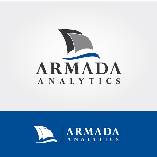 Show us your best logo for armada analytics. combined ships