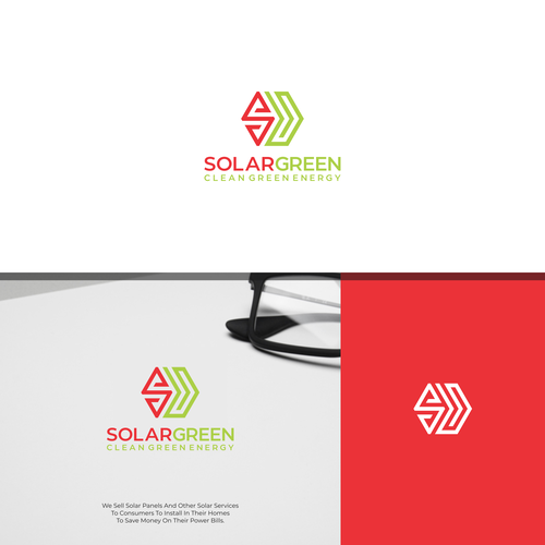 Logo for solar retailer, SolarGreen Design by chalista