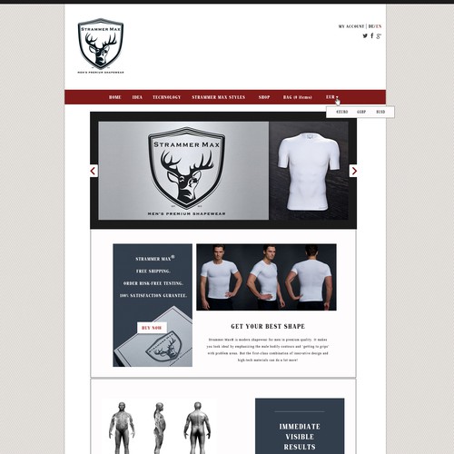 Web page design contest entry by Jo's Designs