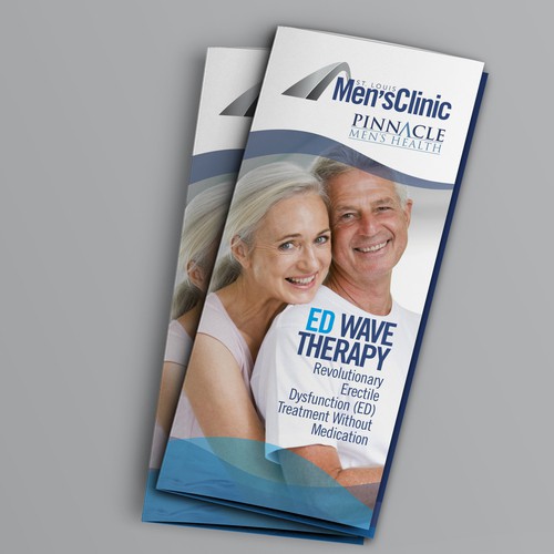 Brochure for new therapy for ed clinic Brochure contest 99designs