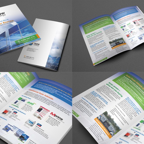 コンペ「Now Energy Consumer Brochure」のデザイン by Hadi (Achiver)さん 