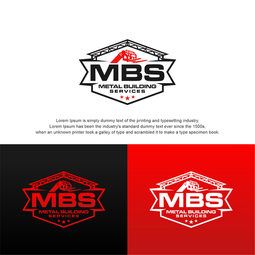 Metal Buildings Construction Logo Design Ideas