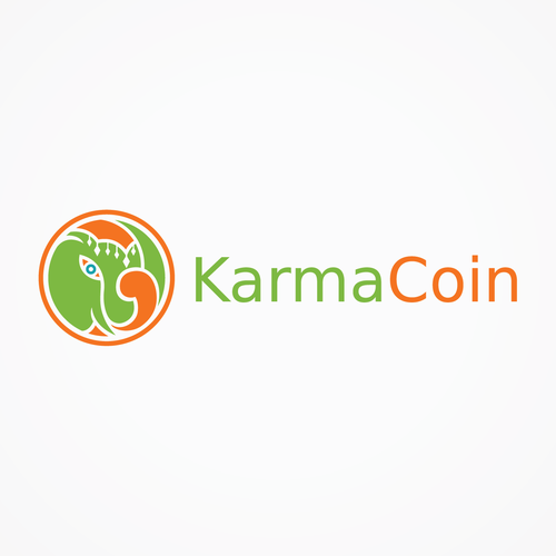 Bitcoin-like logo design. Design the next Dogecoin! "Karmacoin" Design by DuhaCreative