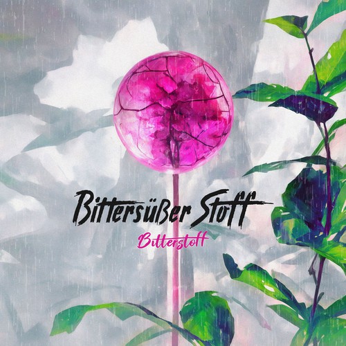 Album cover is intended to represent the terms bitter and sweet. The color magenta is central. Design by Elune ♥