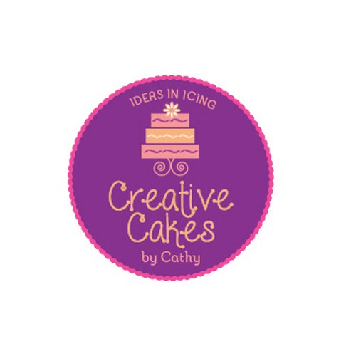 create a unigue logo from cake design using the 3 C's Design by designdazzle