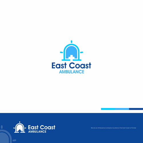 East Coast Ambulance Logo Design by • vantodes •