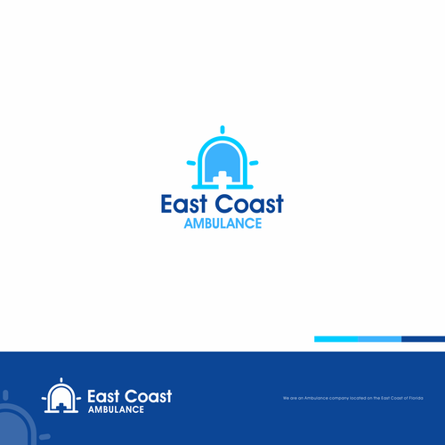 East Coast Ambulance Logo Design by • MorrBrother •