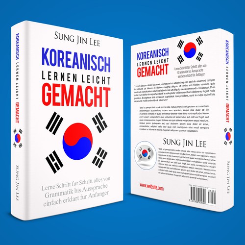 Learning Korean Book Cover Design by NoBoundaries