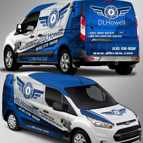 We are an engineering firm in need of a sharp design for a van wrap Design by Lumina CreAtive