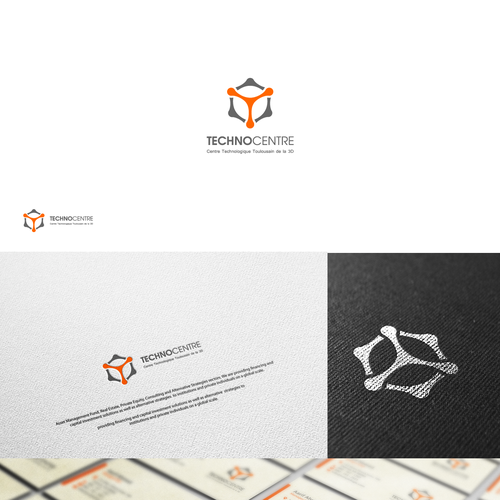 "Charte graphique pour un centre d'affaires technologique 3D" winning Logo & brand identity pack