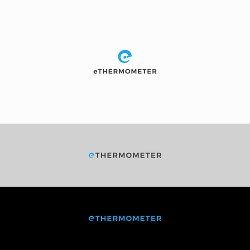 コンペ「eTHERMOMETER needs a Brand Logo for our New Product」のデザイン by justoneueさん 