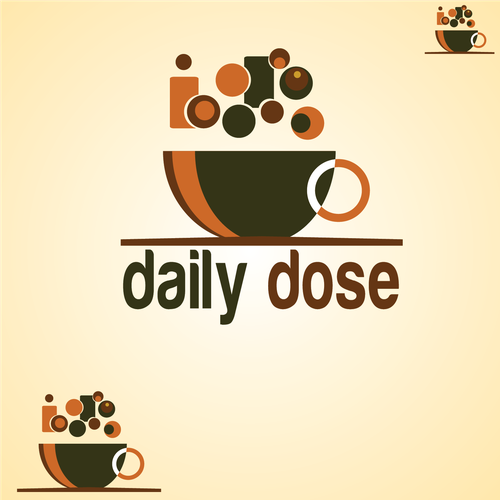 コンペ「New logo wanted for Daily Dose」のデザイン by borodesignさん 