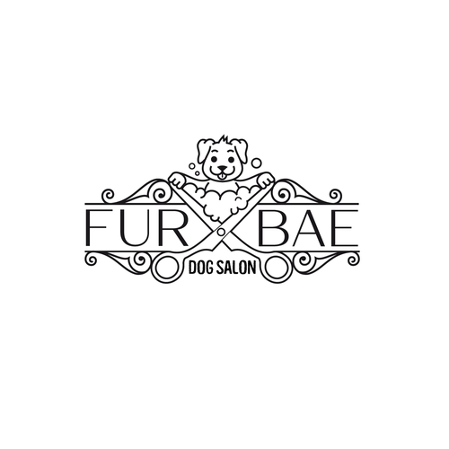 Design a logo/branding for Fur-Bae (slogan: Before Anything Else) luxury dog wellness/lifestyle biz Design by Luc99