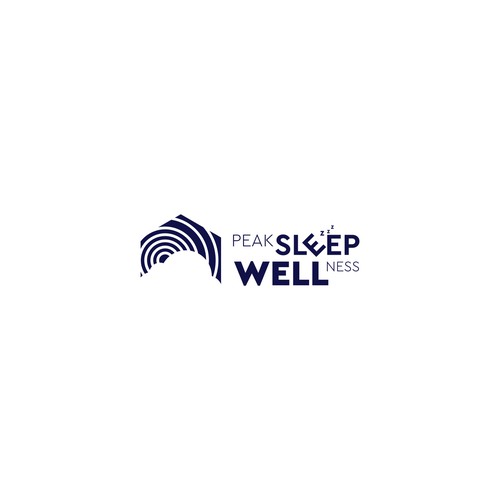 In need of a statement piece logo for our new sleep wellness business! Please emphasize 'sleep well' in logo. Design by EXPOinf