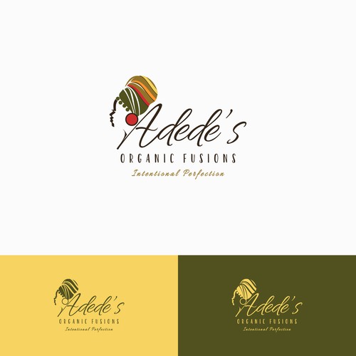 Vibrant African themed logo for an organic skin care company Design by GinaLó