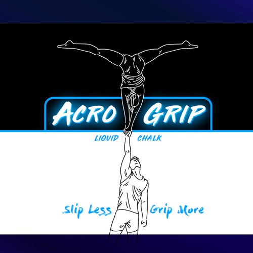 Circus Acrobat needs a product label! Design by Aldo_J96