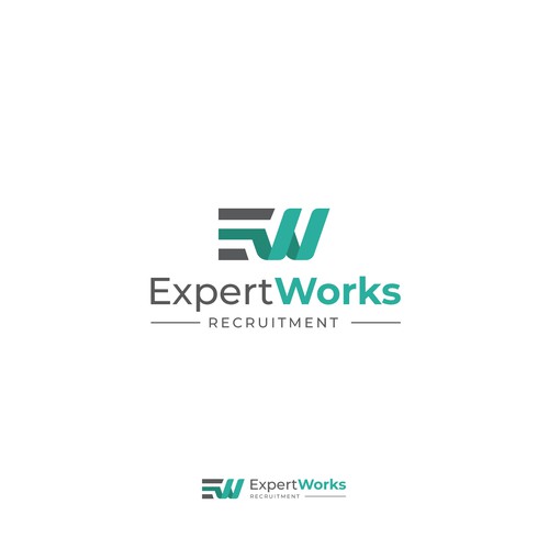 Logo for Small Recruitment Company Design by Oranye Putih